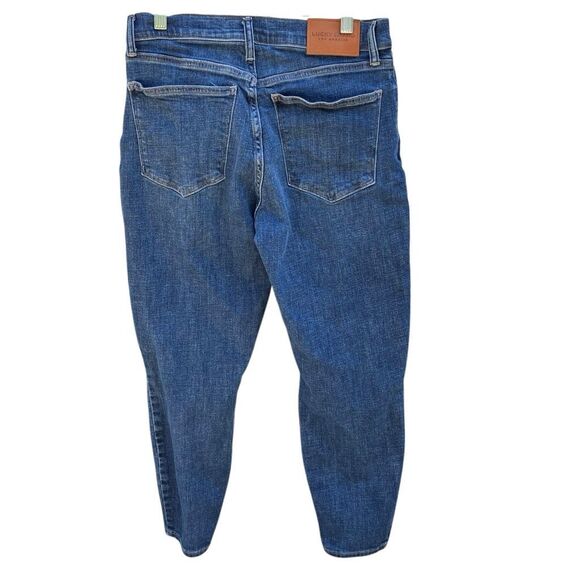 Lucky Brand Blue Midrise Crop Ava Jeans - Picture 4 of 9